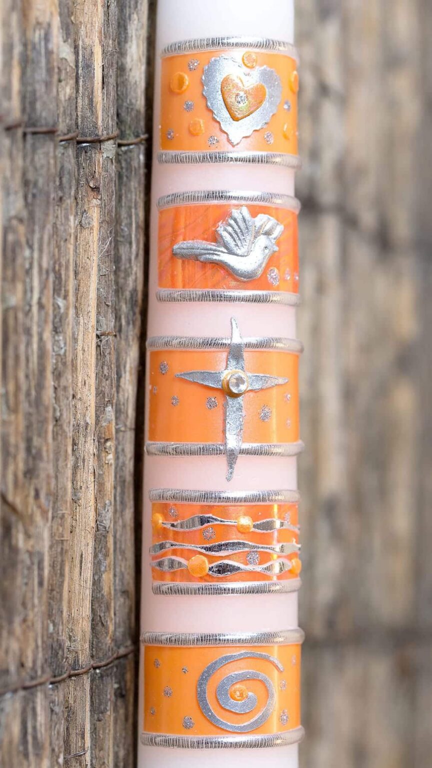 taufkerzehandgemachtorange 2