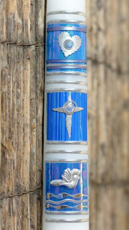 taufkerzehandgemachttaufkerzenexklusivblausymboletaufe56